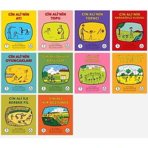 Cin Ali Kitap Seti 10 Kitap - 'Amr B. Kulsüm
