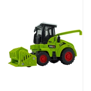 PopŞeker Oyuncak Tarım Aracı Traktör Biçerdöver Kaliteli Sürtmeli Oyuncak Tarım Makineleri 14X8CM.