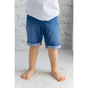 Erkek Çocuk Cepli Denim Şort