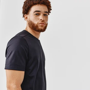 Kalenji Erkek Koşu Tişörtü - Siyah - Dry