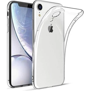 Apple iPhone Xr ile Uyumlu Kılıf Şeffaf Esnek Silikon Telefon Kılıfı Kapak