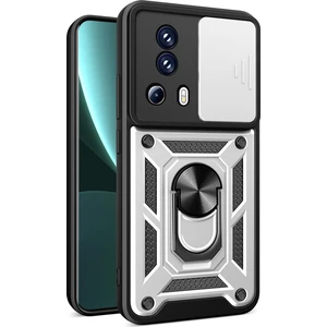 Lr Joyful Xiaomi 13 Lite / Civi 2 5g Kickstand Pc+Tpu Telefon Kılıfı Slayt Kamera Lens Koruma Telefon Kapağı (Yurt Dışından)