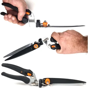 Binbir Reyon Dönen Başlıklı Çim Çit Kesme Makası Açılı Makas 34CM AB057