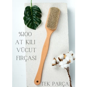 Efsoon Organics At Kılı Selülit Fırçası Saplı Cilt Bakımı Peeling