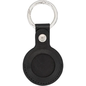 Apple Airtag Uyumlu Deri Anahtarlık Arta Rst1 Siyah