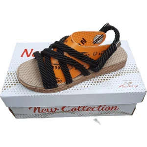 New Collection Hasirli Sandalet