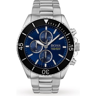 極美品 HUGO BOSS 「BOSS ONE」 ネイビー 46 BOSS現行 Boss Watches HB1513704 Erkek Kol Saati 46 mm Fiyatı