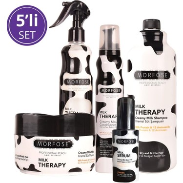 Morfose Milk Therapy 5'li Saç Bakım Seti Fiyatı