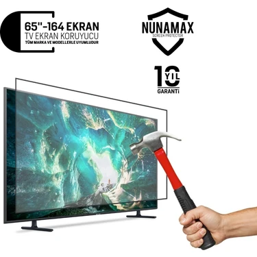 Nunamax 65" Inç 164 Ekran Tv Ekran Koruyucu 65