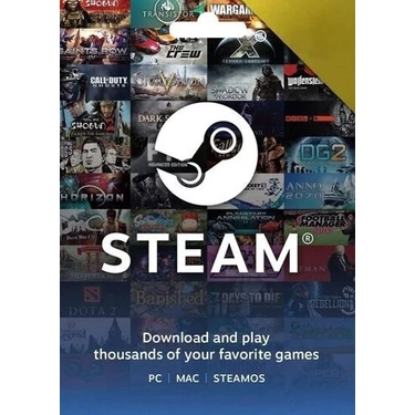 Steam Gift Card 5 USD