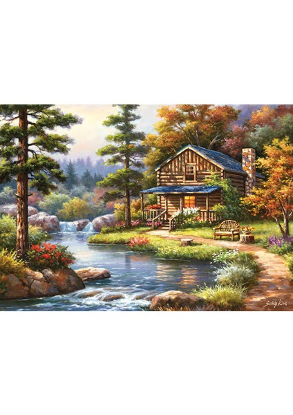 Dağ Evi 1000 Parça Puzzle