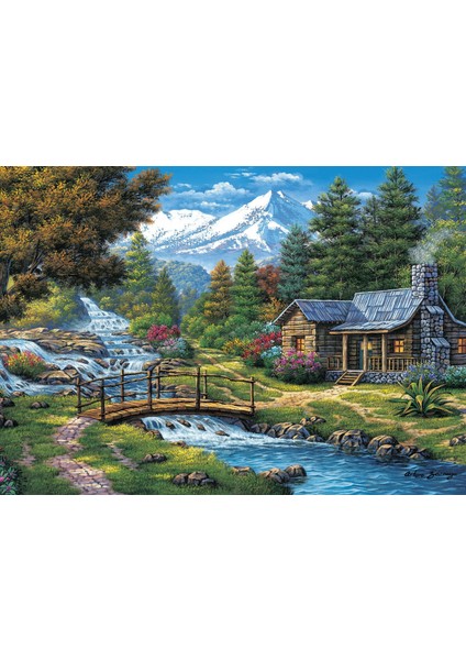 Karlı Dağ 1000 Parça Puzzle