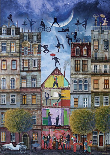Sanat Sokağı 1000 Parça Puzzle