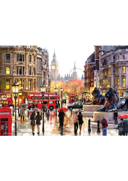 Londra Aslanı 1000 Parça Puzzle