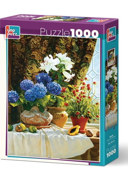 Beyaz Zambaklar 1000 Parça Puzzle