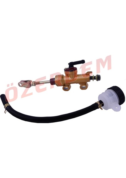 Arka Fren Pedal Pompası Sarı Komple