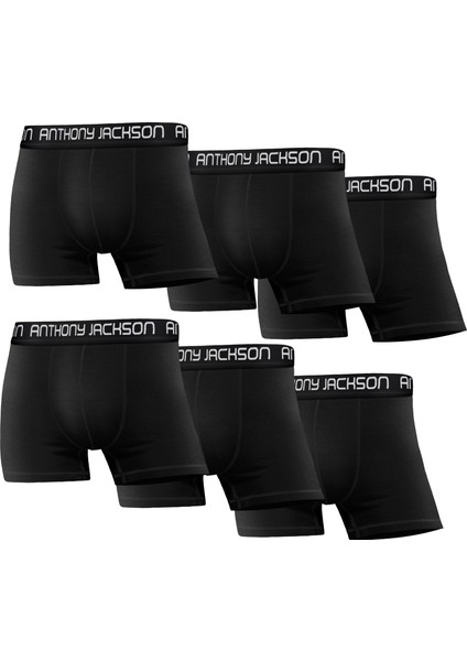 Likralı 6'lı Kutu Premium Erkek Boxer Thomas