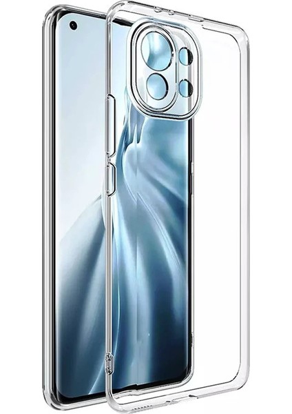 Xiaomi Mi 11 Lite 2.0 MM Korumalı Şeffaf Silikon Kılıf