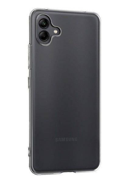 Samsung Galaxy A04 2.0 mm Korumalı Silikon Kılıf Şeffaf