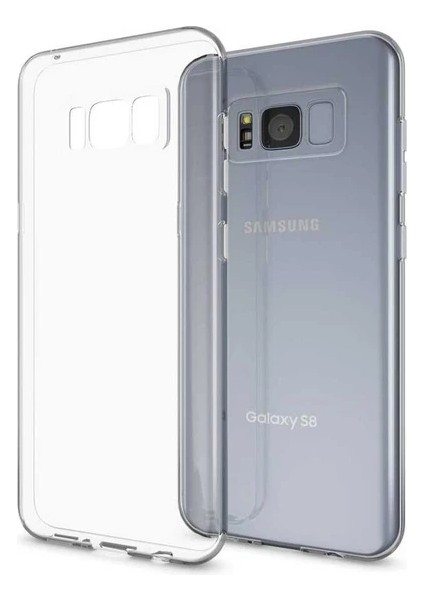 Samsung Galaxy S8 2.0 MM Korumalı Şeffaf Silikon Kılıf