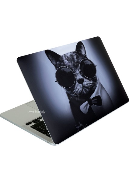 Macbook Pro Kılıf 13inç M1-M2 Laptop Sticker Koruyucu Kaplama A2338 ile Uyumlu Cat01NL