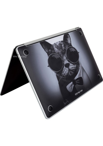Macbook Pro Kılıf 13inç M1-M2 Laptop Sticker Koruyucu Kaplama A2338 ile Uyumlu Cat01NL