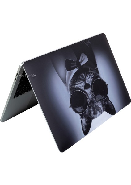 Macbook Pro Kılıf 13inç M1-M2 Laptop Sticker Koruyucu Kaplama A2338 ile Uyumlu Cat01NL