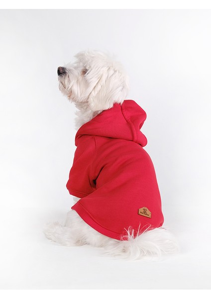 Küçük ve Orta Irk Kırmızı Sweatshirt Marble indirimleri