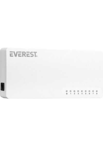 Everlınk ESF208 8 Port Ethernet Switch Hub 10/100MBPS Fast