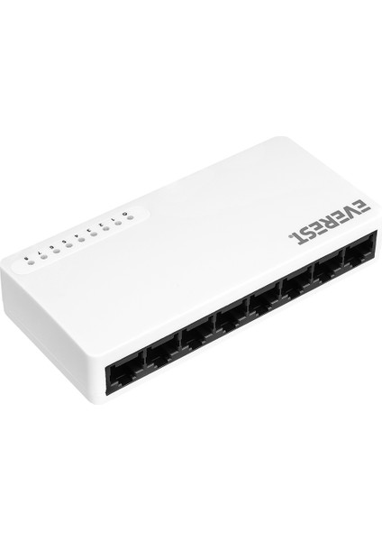 Everlınk ESF208 8 Port Ethernet Switch Hub 10/100MBPS Fast