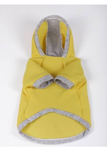 Büyük Irk Sarı Sweatshirt Marble