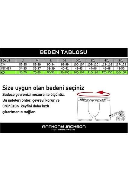 Likralı 6'lı Kutu Premium Erkek Boxer Storm fırsatları