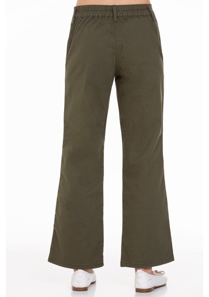 Kız Çocuk Geniş Paçalı Gabardin Pantolon 9-14 Yaş Lx 249 fırsatları