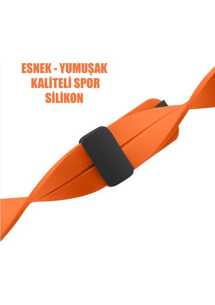 Apple Watch 45 mm Silikon Kordon Metal Mıknatıslı Toka Tasarımlı Şık Spor Pratik Kullanım fırsatları