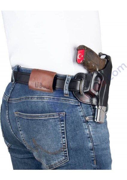 Cz 75 Deri Tabanca Kılıfı Siyah Baskılı Açık fırsatları