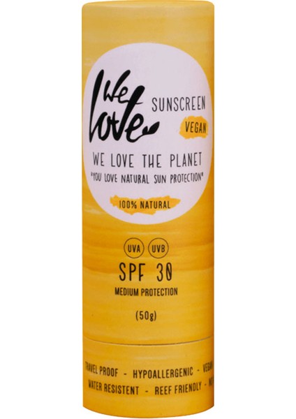 The Planet Natural Sunscreen Spf 30 Stick 50 gr