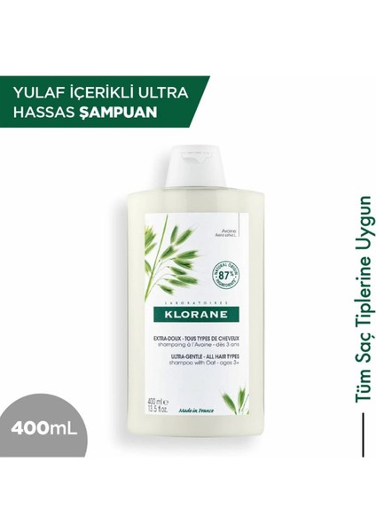 Yulaf Içerikli Ultra Hassas Şampuan 400 ml