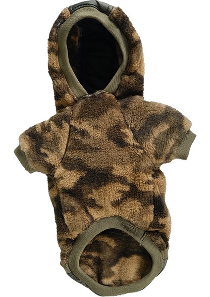 Küçük ve Orta Irk Kamuflaj Polar Sweatshirt Pops indirimleri