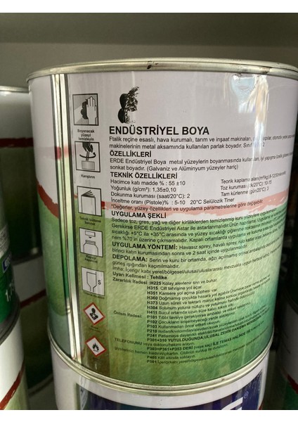 Selülozik Endüstriyel Boya 1.75LT