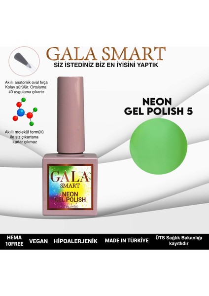 Neon Kalıcı Oje 10 ml N5