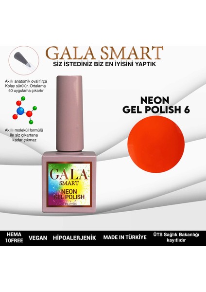 Neon Kalıcı Oje 10 ml N6