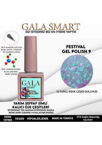 Festival Kalıcı Oje 10 ml F9