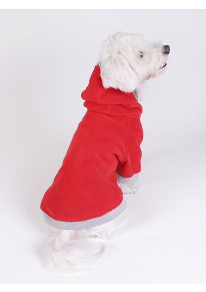 Küçük ve Orta Irk Kırmızı Polar Sweatshirt Pops fırsatları