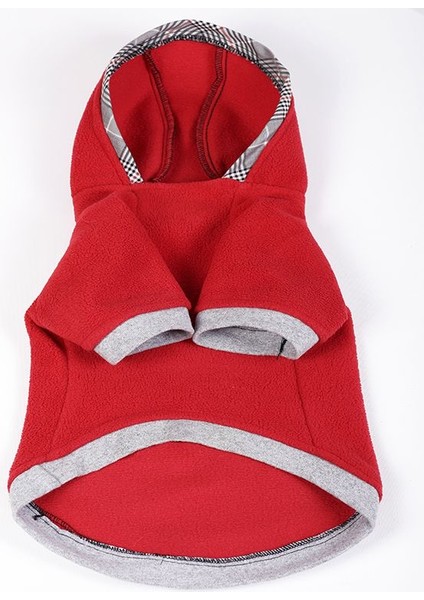 Küçük ve Orta Irk Kırmızı Polar Sweatshirt Pops indirimleri