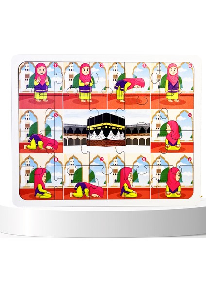 Kız Çocukları Için Abdest ve Namaz Eğitim Seti