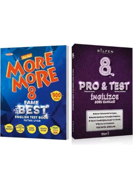 More And More 8. Sınıf Fame Fenomen English Test Book + Pro&test Soru Bankası 8. Sınıf İngilizce