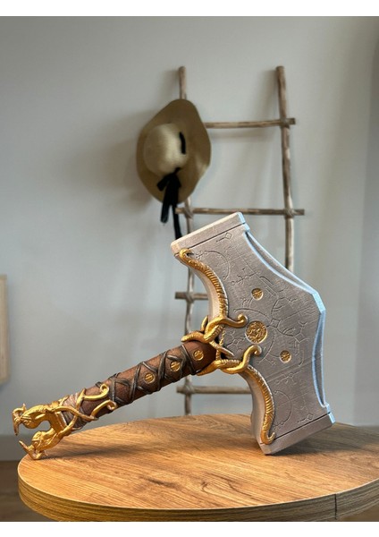 Kratos Mjolnir God Of War Thor Çekiç Axe 30 cm