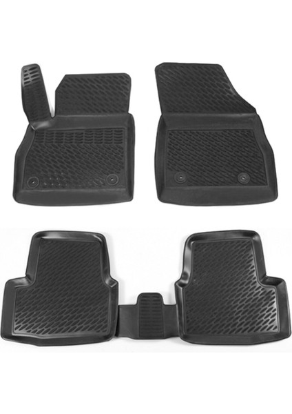 Opel Astra K 2015 3D Araca Özel Premium Havuzlu Oto Paspas