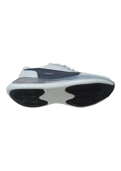 Beyaz Deri Erkek Sneaker Spor Ayakkabı