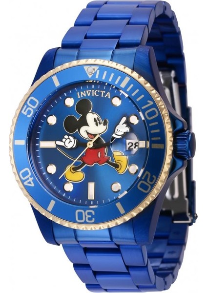 41199 Mickey Mouse Mavi Kadın Kol Saati 40MM @